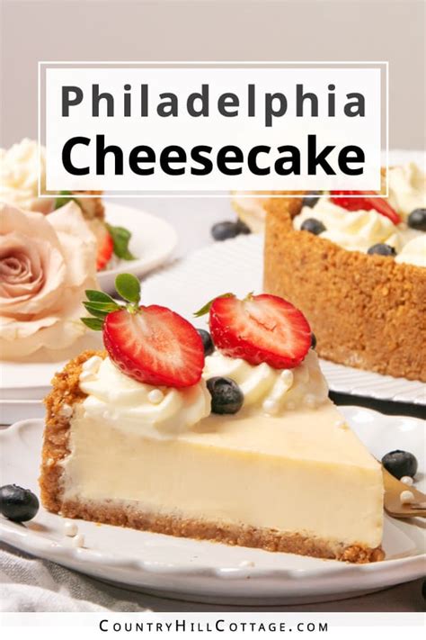 Philadelphia Cheesecake Recipe