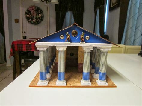 Tides of War: Paint Bench: Building a set of 28mm Greek Temples All ...