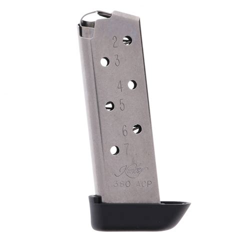 Kimber Micro, .380 ACP Stainless Steel 7-round Extended Magazine