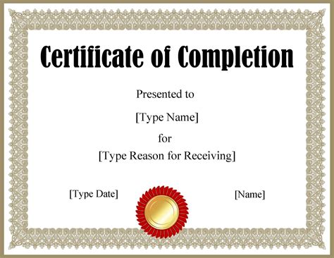 FREE Certificate Template Powerpoint | Instant Download