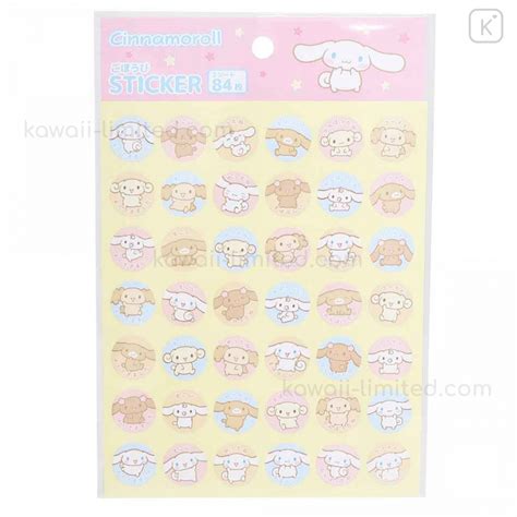 Japan Sanrio Mini Sticker Sheet - Cinnamoroll | Kawaii Limited