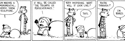 10 Funniest Calvin And Hobbes Snowman Comics