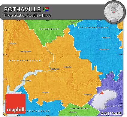 Free Political Map of BOTHAVILLE