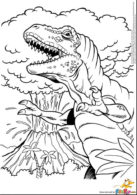 T Rex Coloring Page Printable