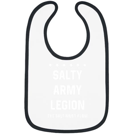 SALTY ARMYISLEGION The Salt Must Flow Bibs sold by Dalidajoshuaral ...