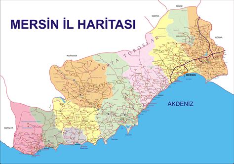 Mersin Map and Mersin Satellite Image