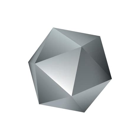 Silver Heptagon Realistic Composition 3627080 Vector Art at Vecteezy