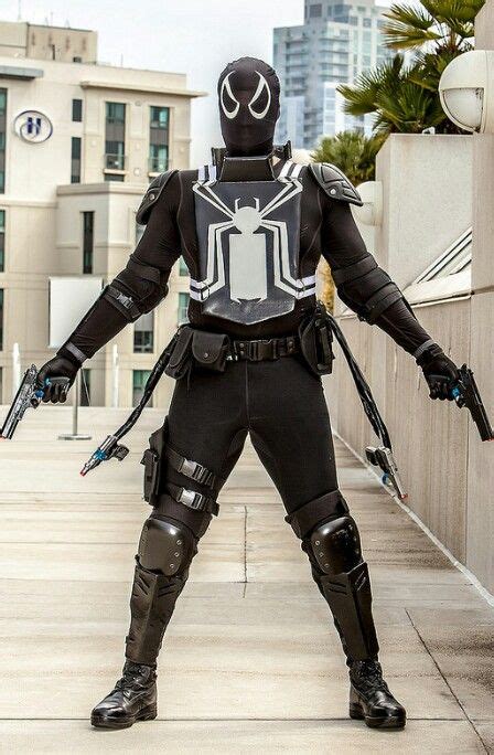 Agent Venom | Superhero cosplay, Marvel cosplay, Best cosplay