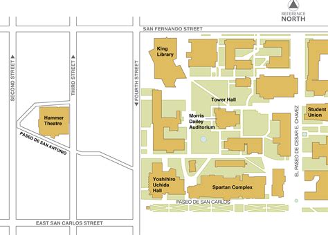 San Jose State Campus Map