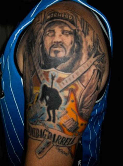 Dimebag Darrell Tribute Tattoos (100 pics)