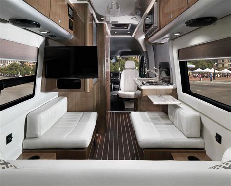 Airstream debuts new compact luxury camper van | Airstream interior ...