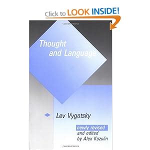 Thought and Language: Amazon.co.uk: Lev S Vygotsky: 9780262720106: Books