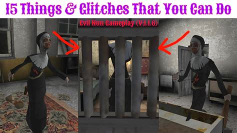 Evil Nun Gameplay (V;1.1.6) | 15 Things & Glitches That You Can Do In ...