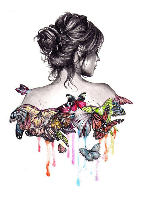 Butterfly Effect signed Art Print - Etsy