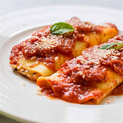 Homemade Manicotti with Crepes (Crespelle) - Cooking with Mamma C