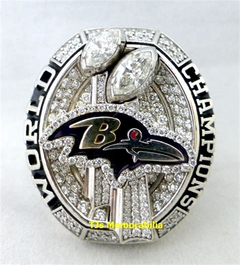 2012 BALTIMORE RAVENS SUPER BOWL XLVII CHAMPIONSHIP RING - Buy and Sell ...