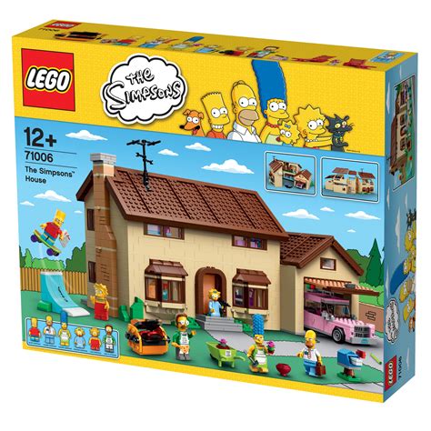 Amazon.com: LEGO Simpsons 71006 The Simpsons House: Toys & Games