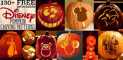 Free Disney Pumpkin Stencils Printable - Printable Blog