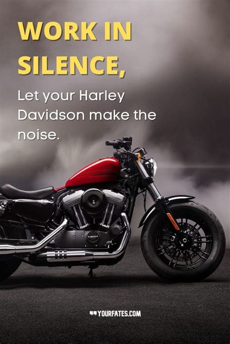 80 Best Harley Davidson Quotes and Sayings - YourFates | Harley ...