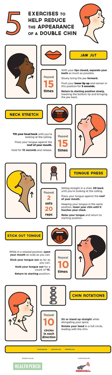 How To Get Rid Of Double Chin Workout - WorkoutWalls