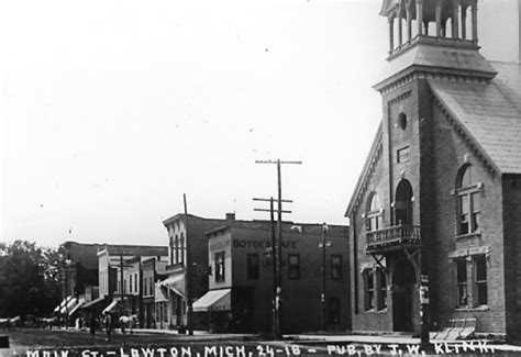 Lawton Michigan 1900 | Lawton Michigan main street 1900. I l… | Flickr