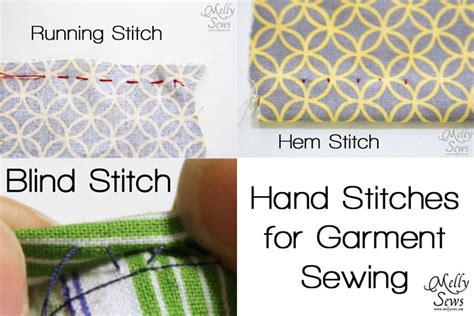 Hand Stitches {Melly Sews} • Keeping it Simple