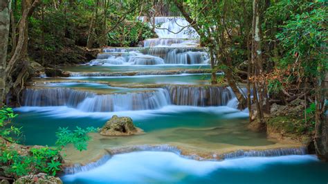 Erawan National Park Thailand Map