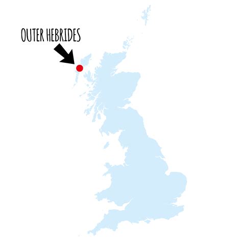 Outer Hebrides | Britain's Top 50 Adventure Locations — Marvellous Maps