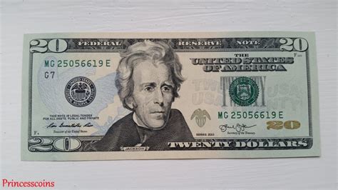 UNCIRCULATED US DOLLAR*SERIES OF $20 TWENTY DOLLAR BILL UNC - ByeCoins ...