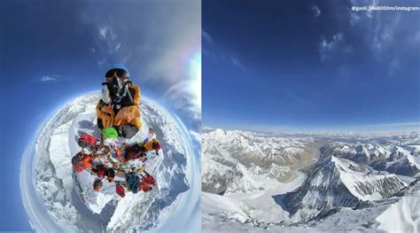 View From Mount Everest Summit