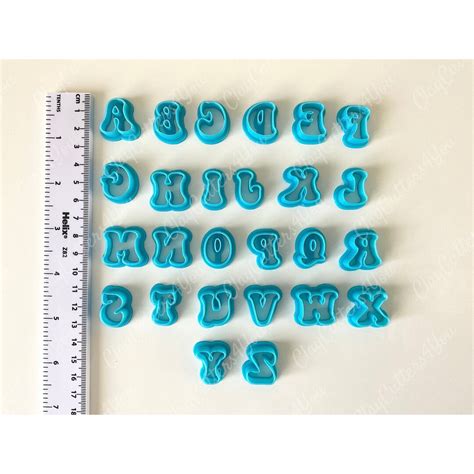 Alphabet Clay Cutters Full English Alphabet Clay Cutters Mini Letters ...