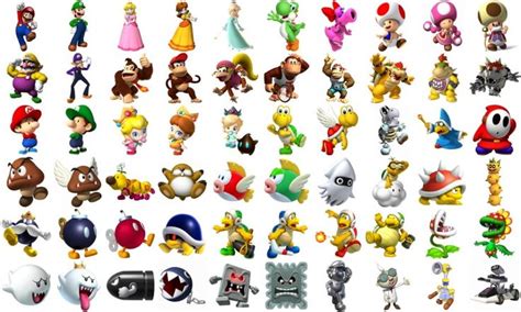 super mario characters - Google Search | Mario kart characters, Mario ...