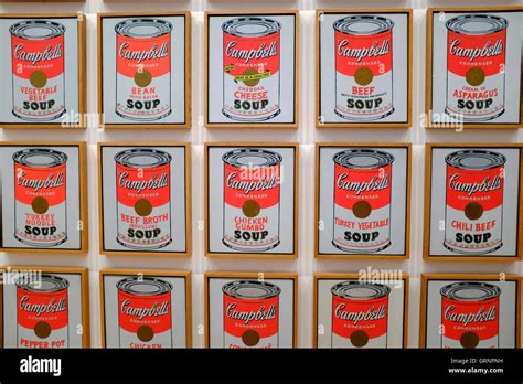 Campbell's Soup Cans (1962) by Andy Warhol in Museum of Modern Art ...