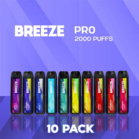 Breeze Pro Disposable Vapes - (10 Pack) – Smokers World - WOH