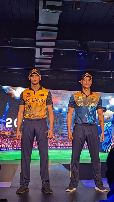 Sri Lanka Cricket jersey for T20 World Cup unveiled - Newswire