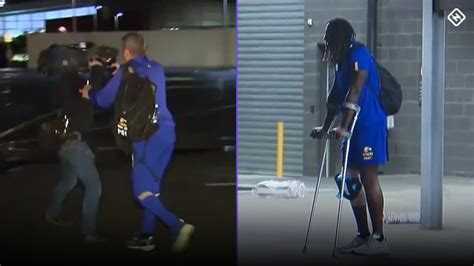 Nic Naitanui injury: West Coast Eagles official pushes cameraman ...