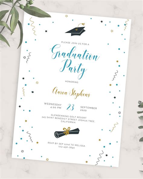 Affordable Graduation Invitations | Graduation invitations template ...