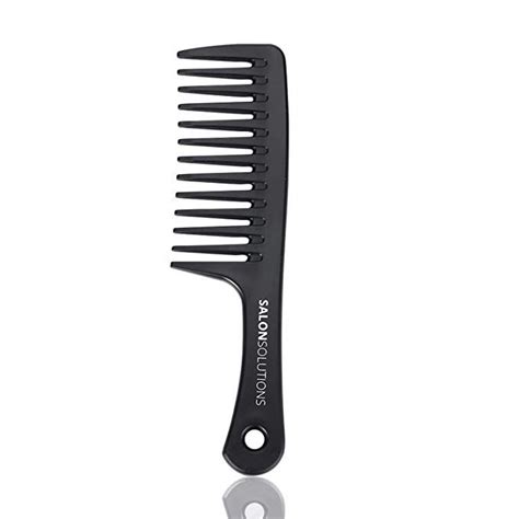 SALONSOLUTIONS Round-Handle Wide-Tooth Detangling Comb Huge Size (1PC ...