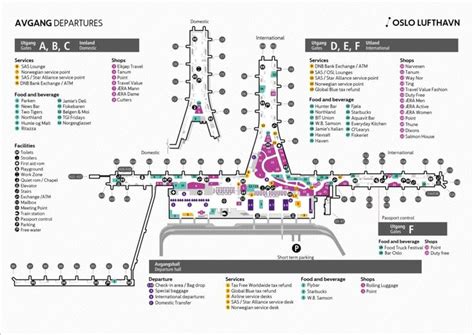 Oslo airport map pdf file download a printable Image File Official ...