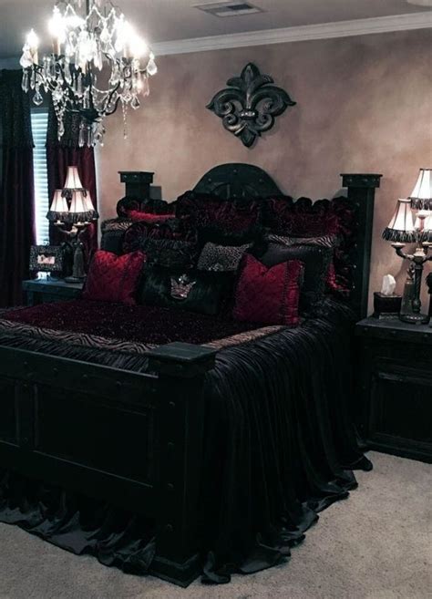 Gothic Lair | Gothic bedroom furniture, Gothic decor bedroom, Dark home ...