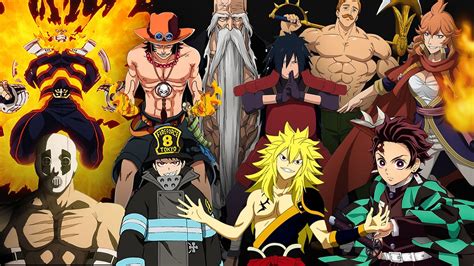 10 most popular Anime characters with fire powers