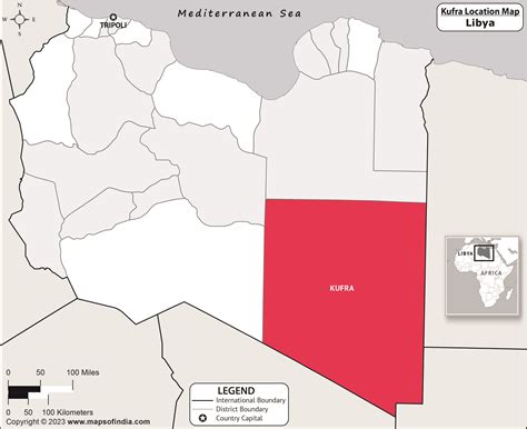 Where is Kufra Located in Libya? | Kufra Location Map in the Libya