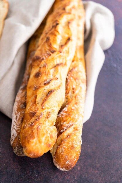 Premium Photo | French baguette bread