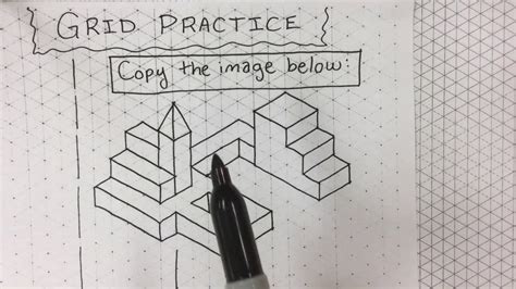 Beginner Isometric Drawing Worksheet