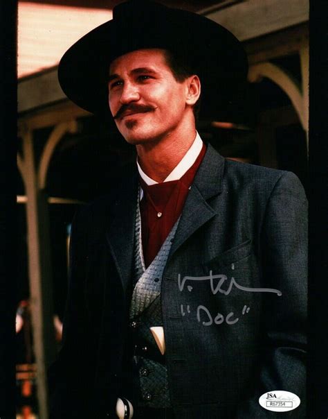 Val Kilmer Doc Holliday Autographed Signed Tombstone 8x10 Photo JSA COA ...