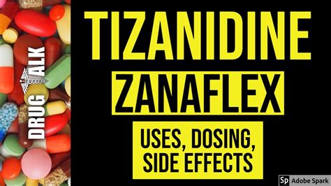 Tizanidine (Zanaflex) - Uses, Dosing, Side Effects - YouTube