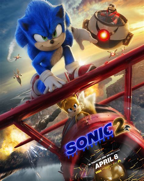 Check out the poster for SEGA and Paramount’s Sonic the Hedgehog 2 ...