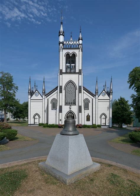 St. John`s Anglican Church of Lunenburg Editorial Photo - Image of ...