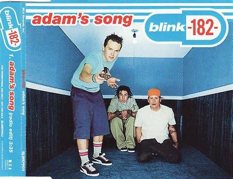 Blink-182 – Adam's Song (2000, CD) - Discogs