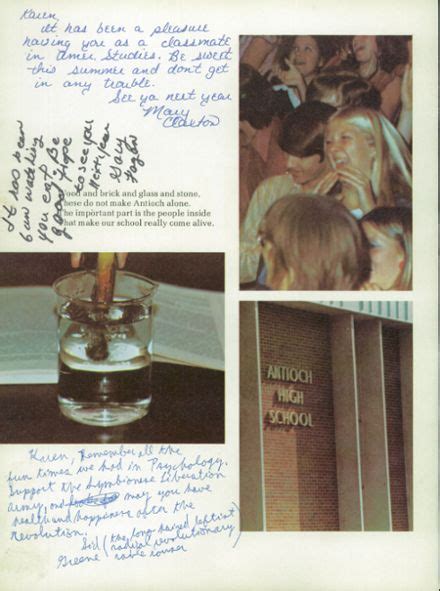 Explore 1974 Antioch High School Yearbook, Antioch TN - Classmates